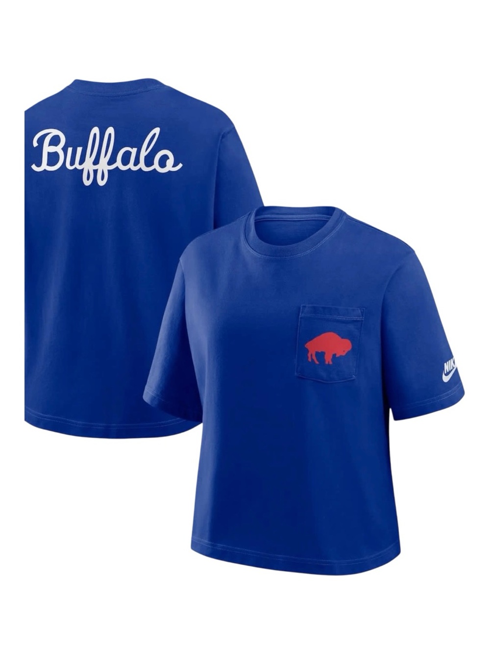 Nike / NFL - NWT - Buffalo Bills Rewind Pocket T-Shirt